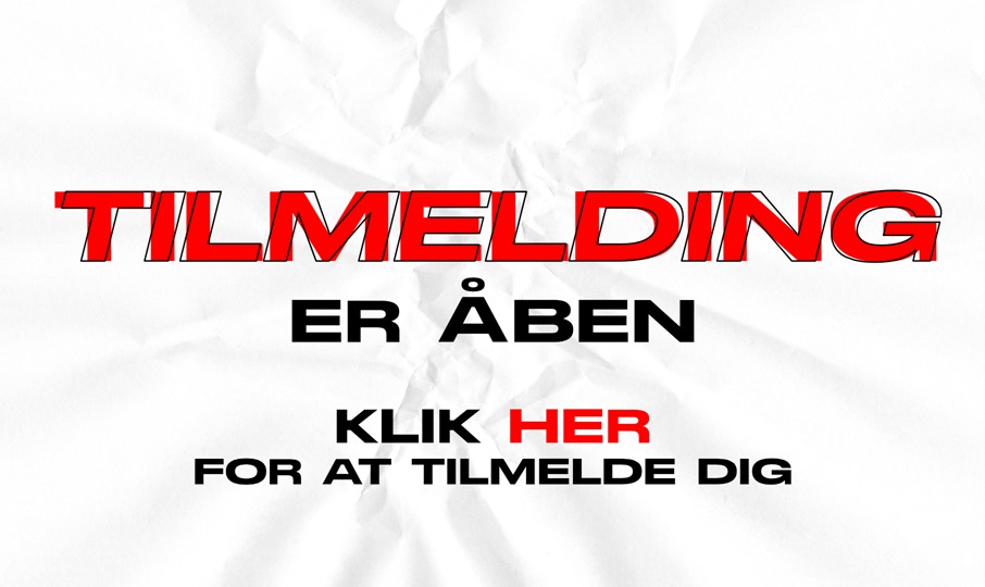 Tilmelding Åben rekt 2023