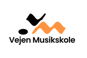 Vejen Musikskole Logo (Sort-Orange)